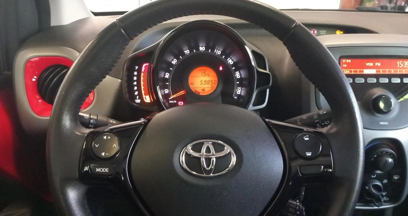 Toyota Aygo cena 46900 przebieg: 59850, rok produkcji 2021 z Szamocin małe 191